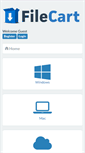Mobile Screenshot of filecart.com